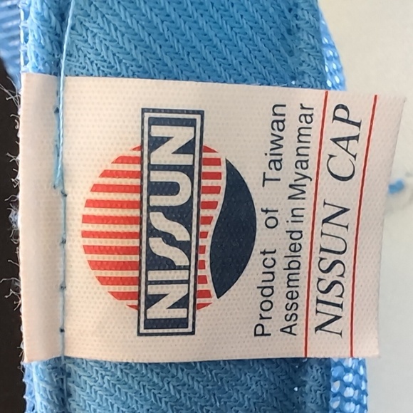 VGT,Nissun Baby Blue, Atlanta Braves Men's Baseball Trucker Hat. - Picture 6 of 6